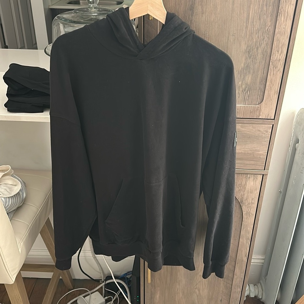 Black Alo Double Take Hoodie